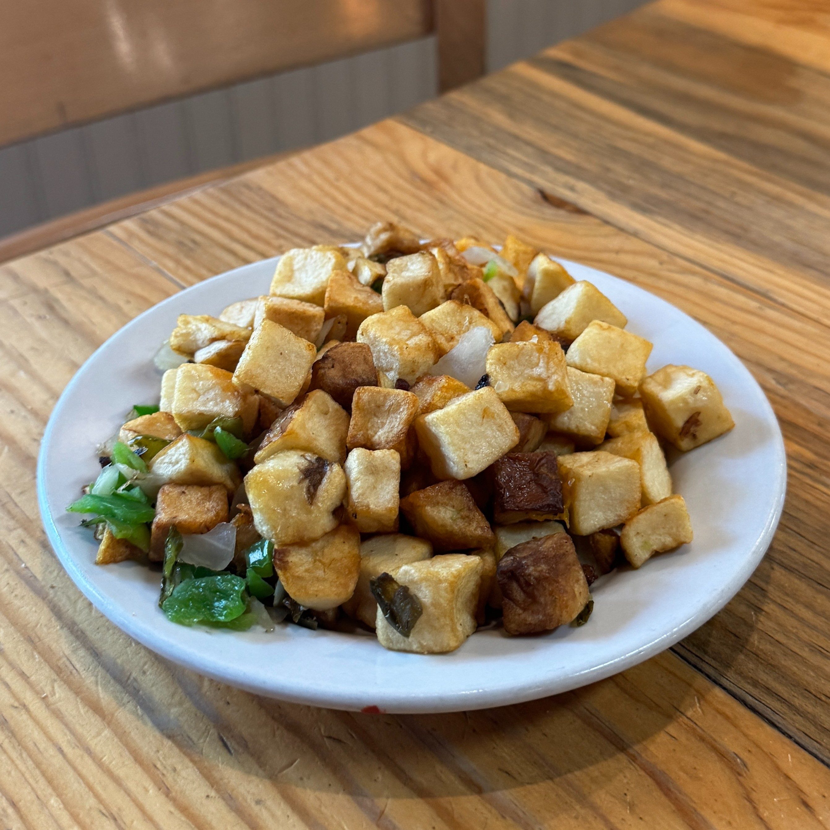 Hashbrowns or Home Fries.