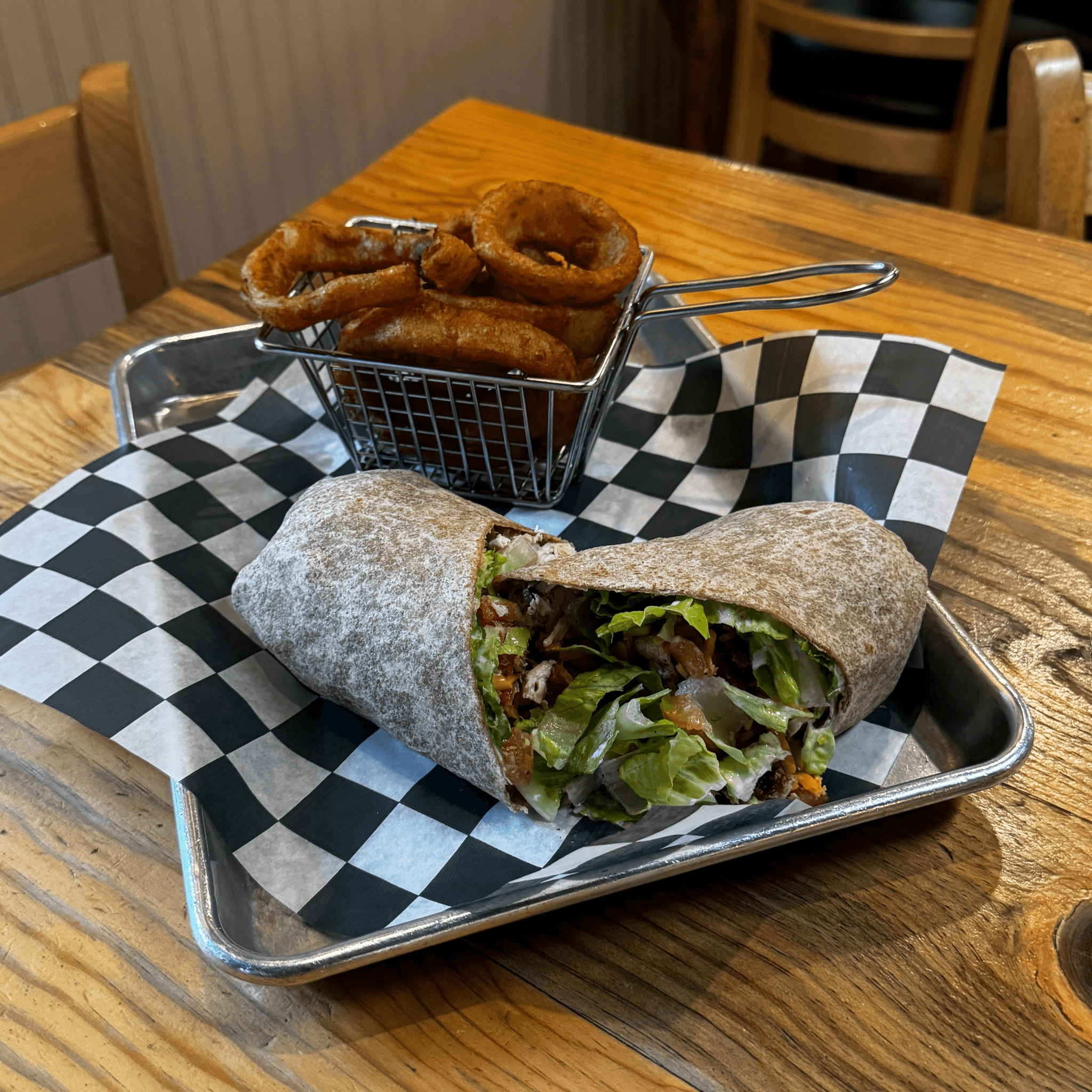 Grilled Chicken Wrap.
