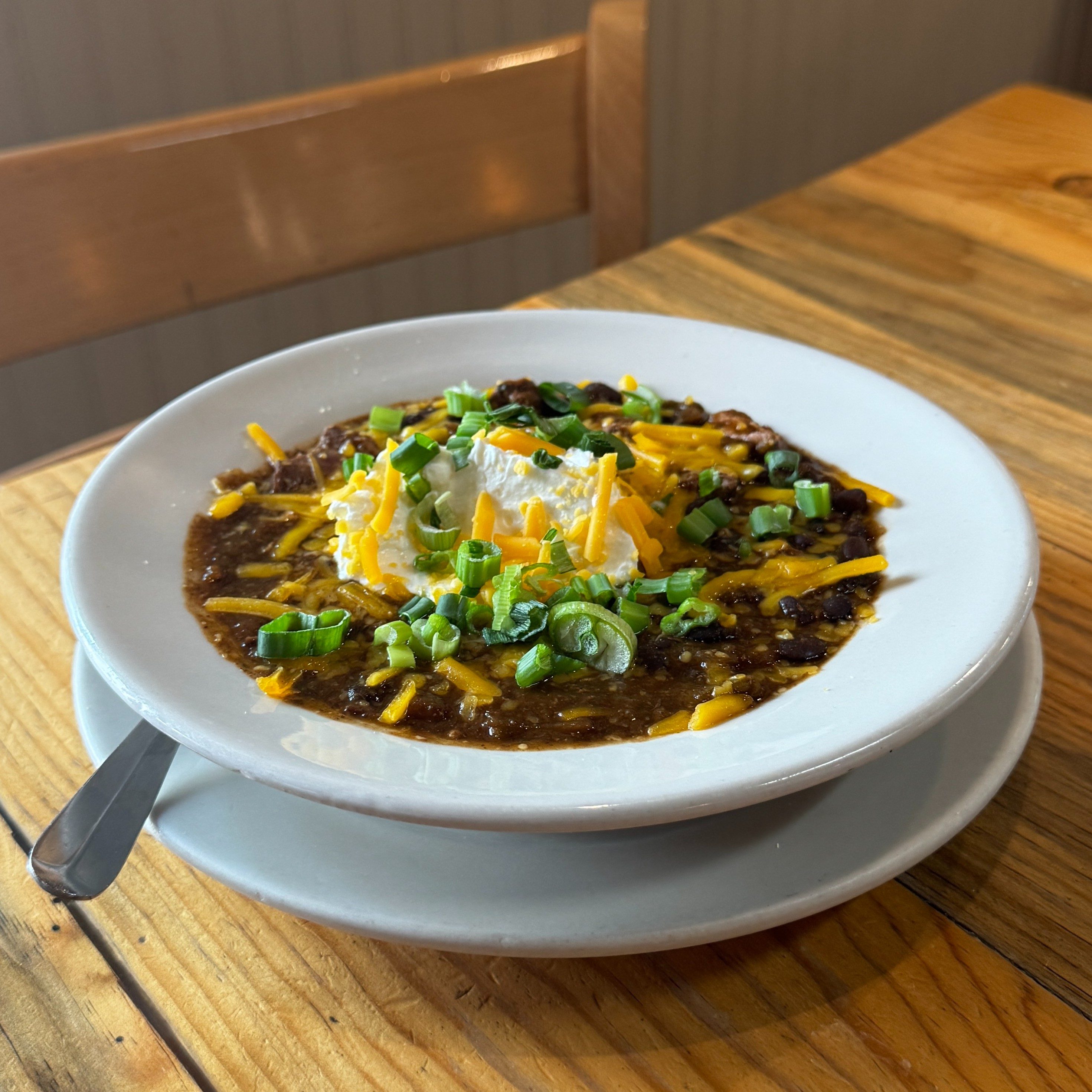 Black Bean Chicken Chili Soup.