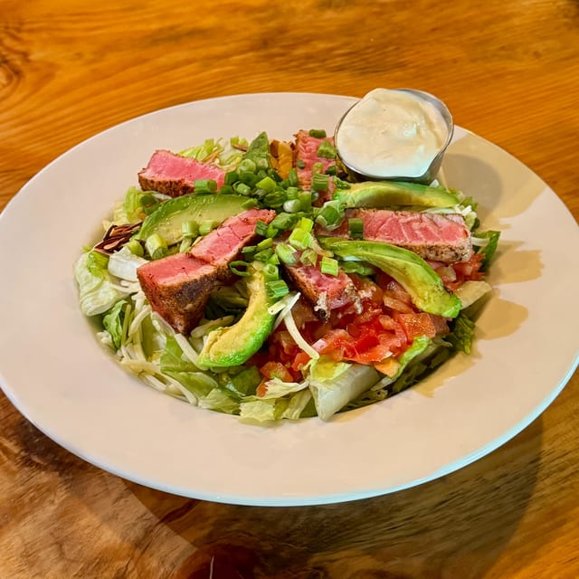 Tuna Steak Salad.