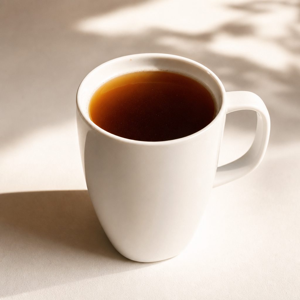 Brewed Coffee.
