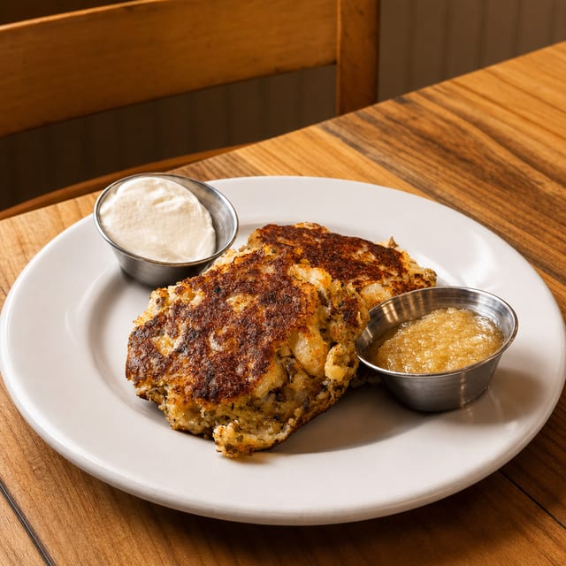 Mashed Potato Pancakes.