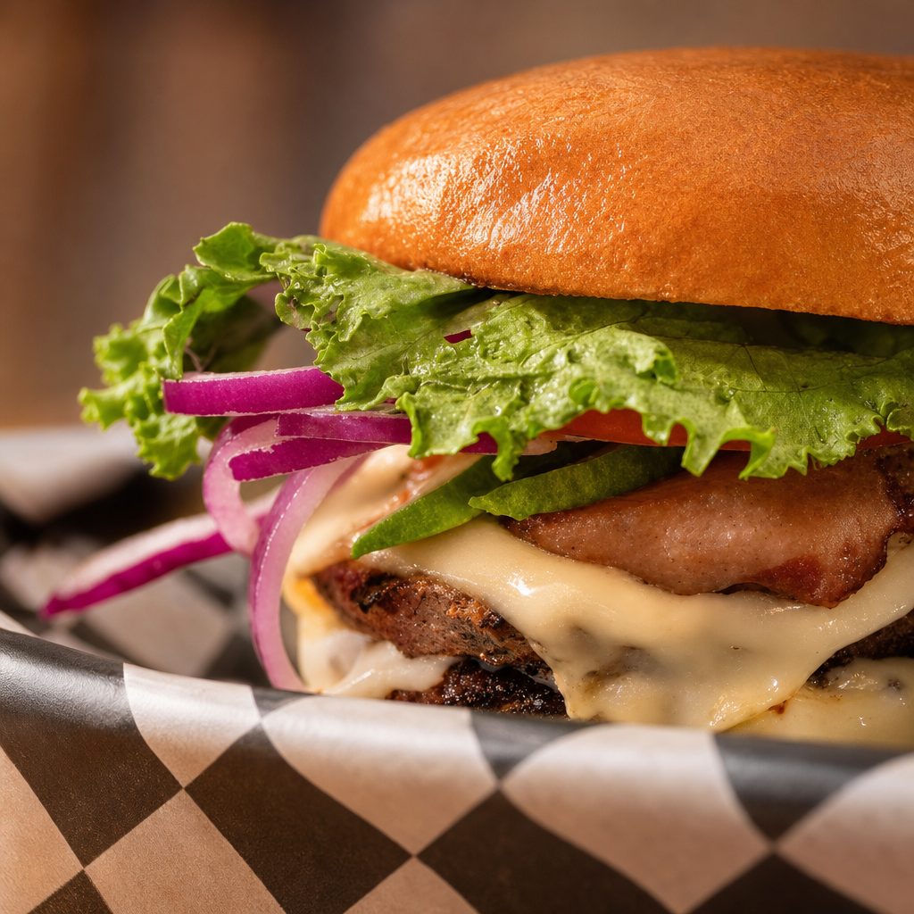 The Vintage Burger.